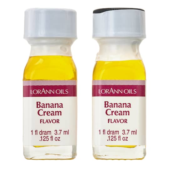 12 Packs: 2 ct. (24 total) LorAnn Banana Cream Flavoring, 1/8oz.